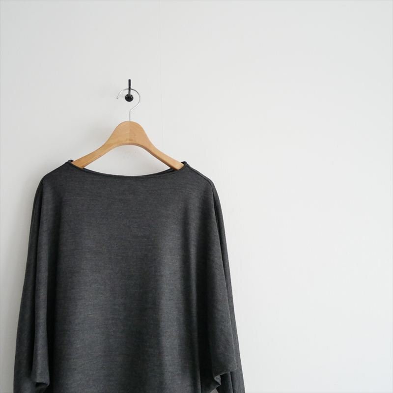 2025AW今季・人気完売色 / 未使用 / GALERIE VIE / ウォッシャブルウールジャージー ドルマンスリーブプルオーバー カットソー / 2510-1159_画像2