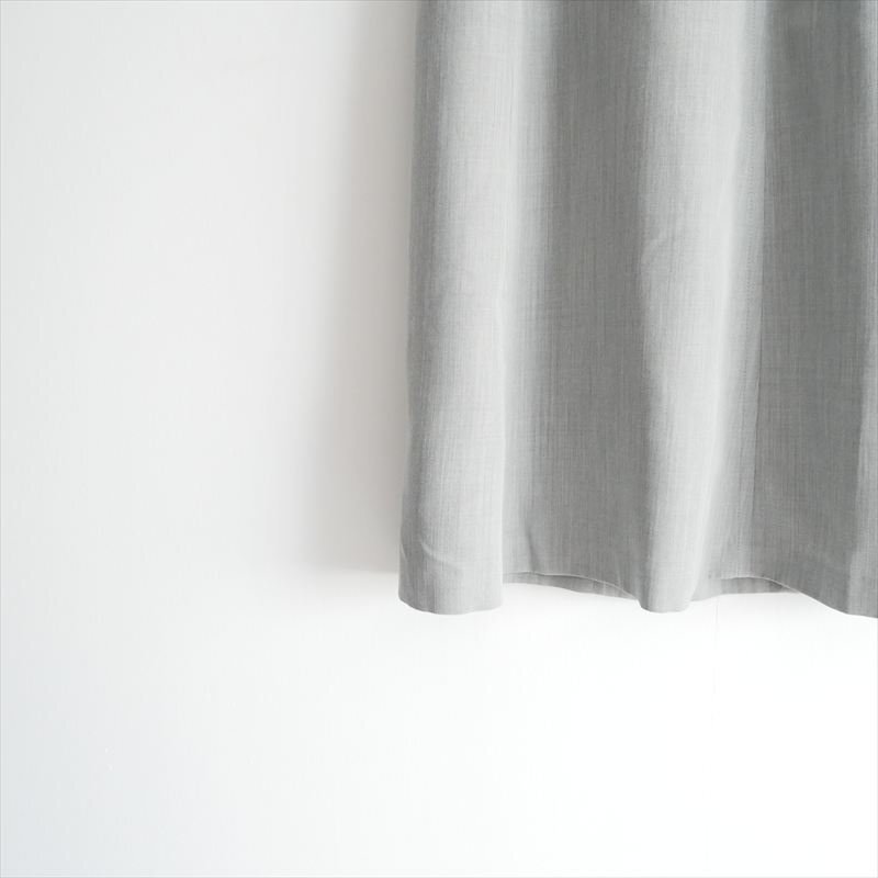 2022AW / ebure エブール / レーヨンウールスカート 36 / 3610500102 / 2505-0017_画像3