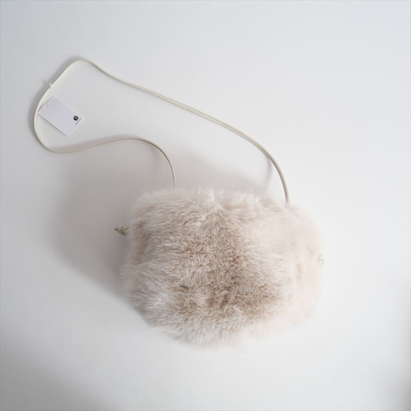 2022AW / CELERI セルリ / Deuxieme Classe ドゥーズィエムクラス / SHEARING MINI POUCH ポーチ バッグ / 22092510003730 / 2510-0401_画像5