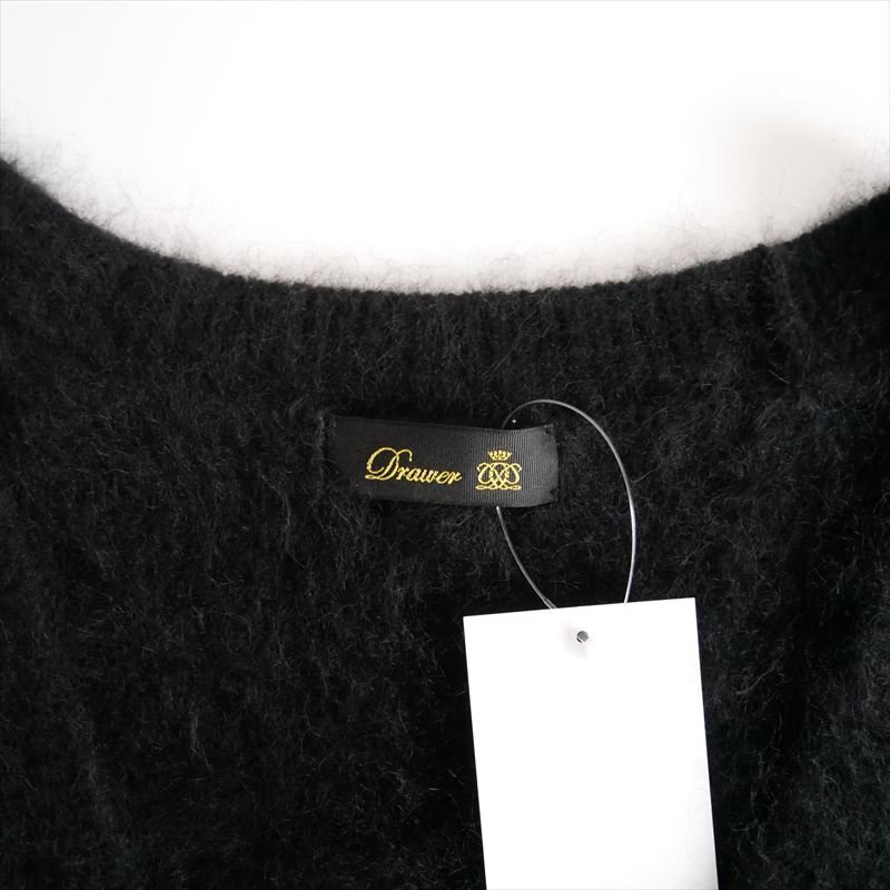 2022AW / Drawer ドゥロワー / 7GカシミヤVネックノースリーブニット / 6518-299-0500 / 2503-0309_画像7
