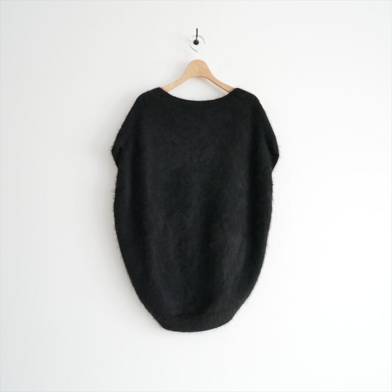 2022AW / Drawer ドゥロワー / 7GカシミヤVネックノースリーブニット / 6518-299-0500 / 2503-0309_画像4