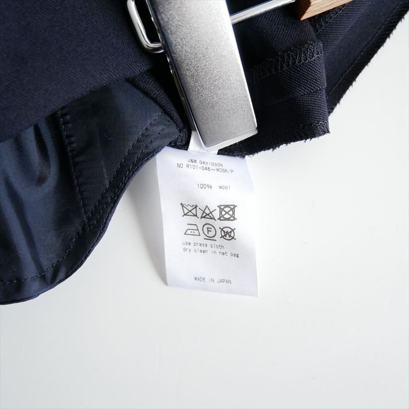 2022 / J&M DAVIDSON ジェイアンドエムデヴィッドソン / ウールプリーツスカート 8 / R101-046-WOSK/P / 2510-1160_画像7