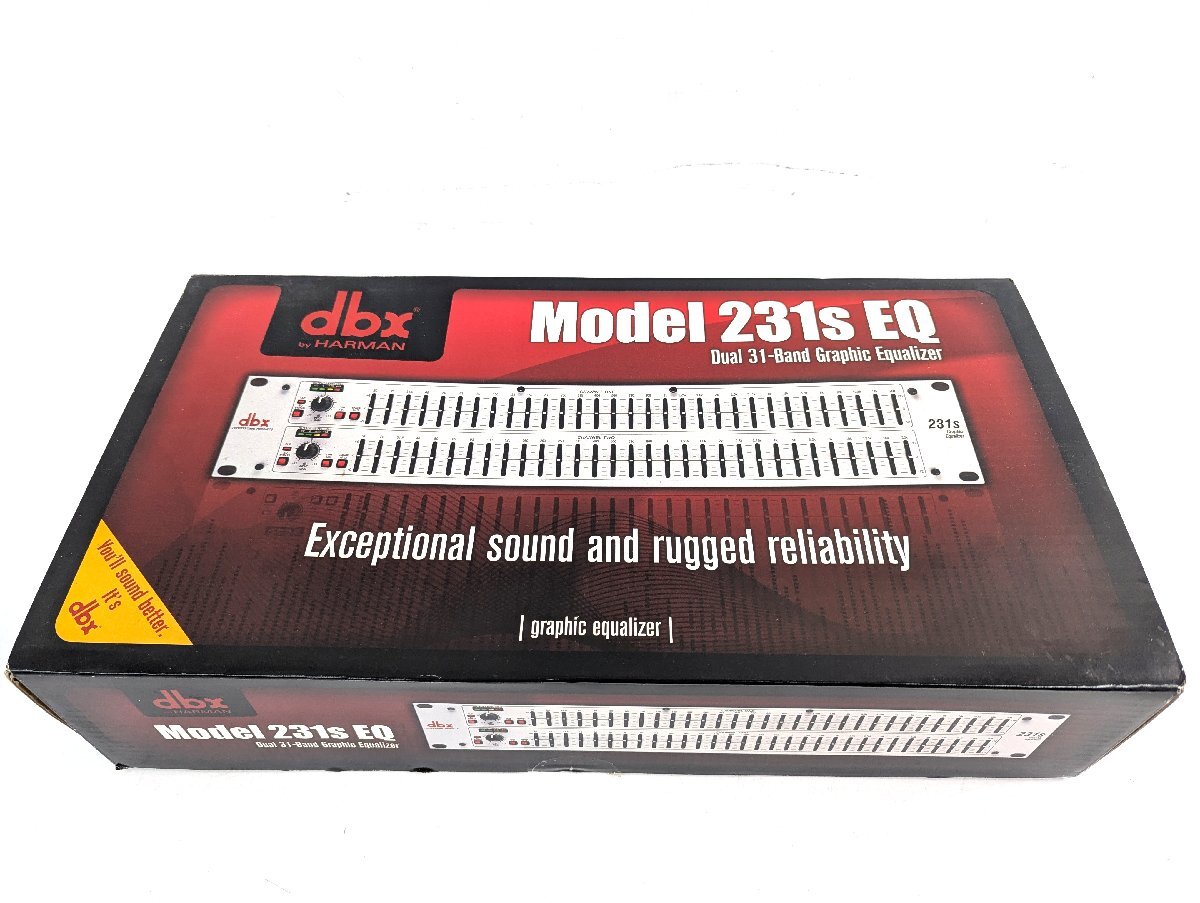 dbx 231S DBX231S EQ эквалайзер * Junk {A9848