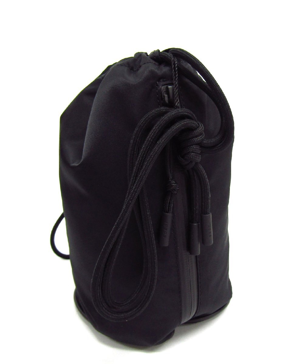 sacai サカイ ナイロンツイル s Kinchaku 巾着 バッグ 25-0942S★BG4422_画像3