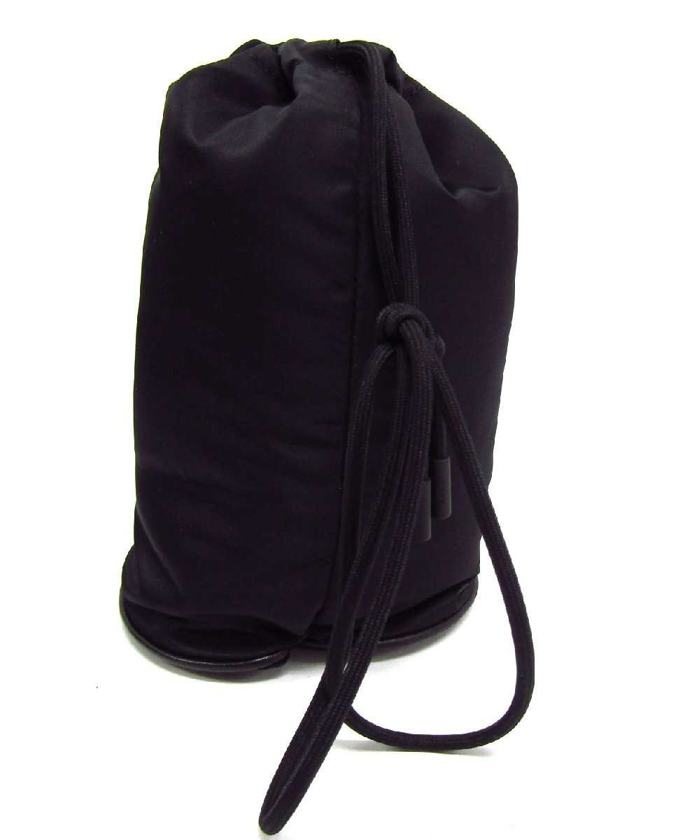 sacai サカイ ナイロンツイル s Kinchaku 巾着 バッグ 25-0942S★BG4422_画像4