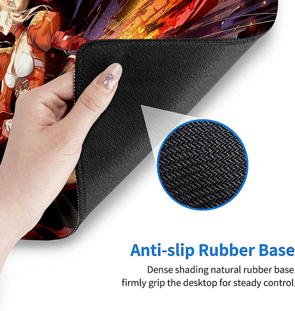  такой же человек товары Nero *kla ude . незначительный Fate/EXTRA настольный коврик / большой коврик для мыши A488 размер примерно 60×30cm нераспечатанный не использовался бесплатная доставка 