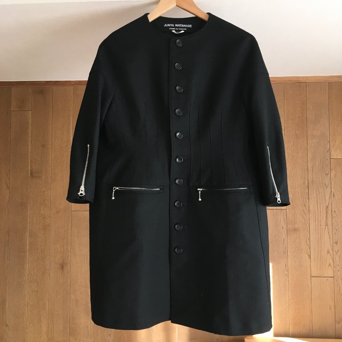 美品　AD2011　ジュンヤワタナベコムデギャルソン JUNYA WATANABE COMME des GARCONS 　　コートXS_画像1