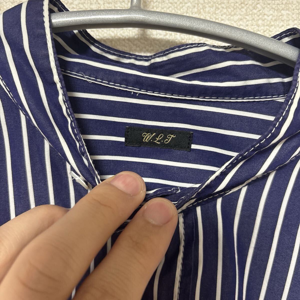 adam et rope シャツ ストライプ_画像2