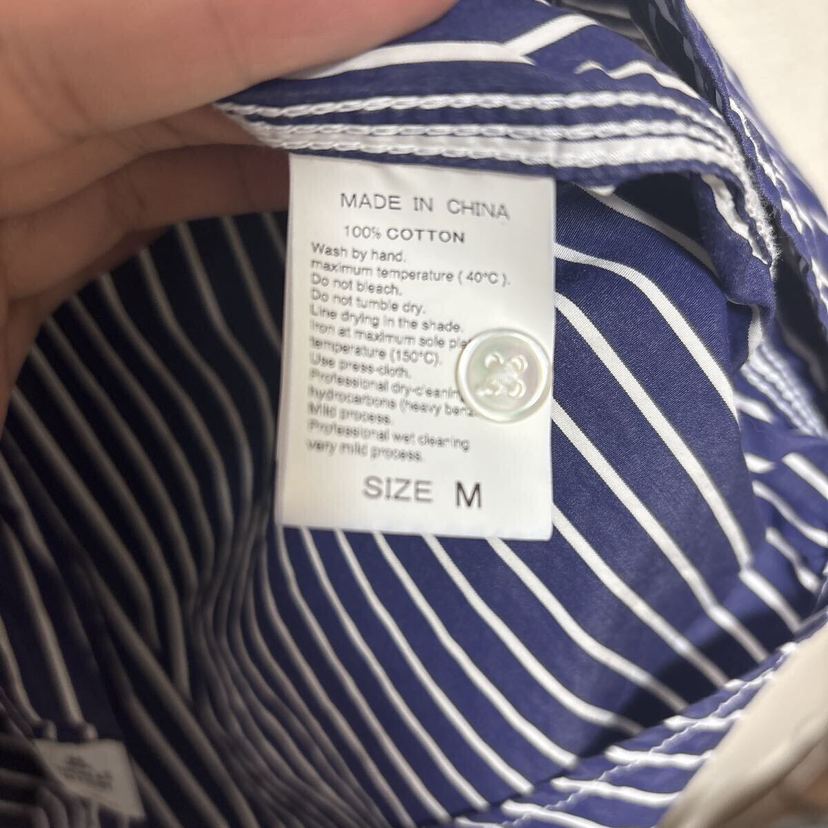 adam et rope シャツ ストライプ_画像3