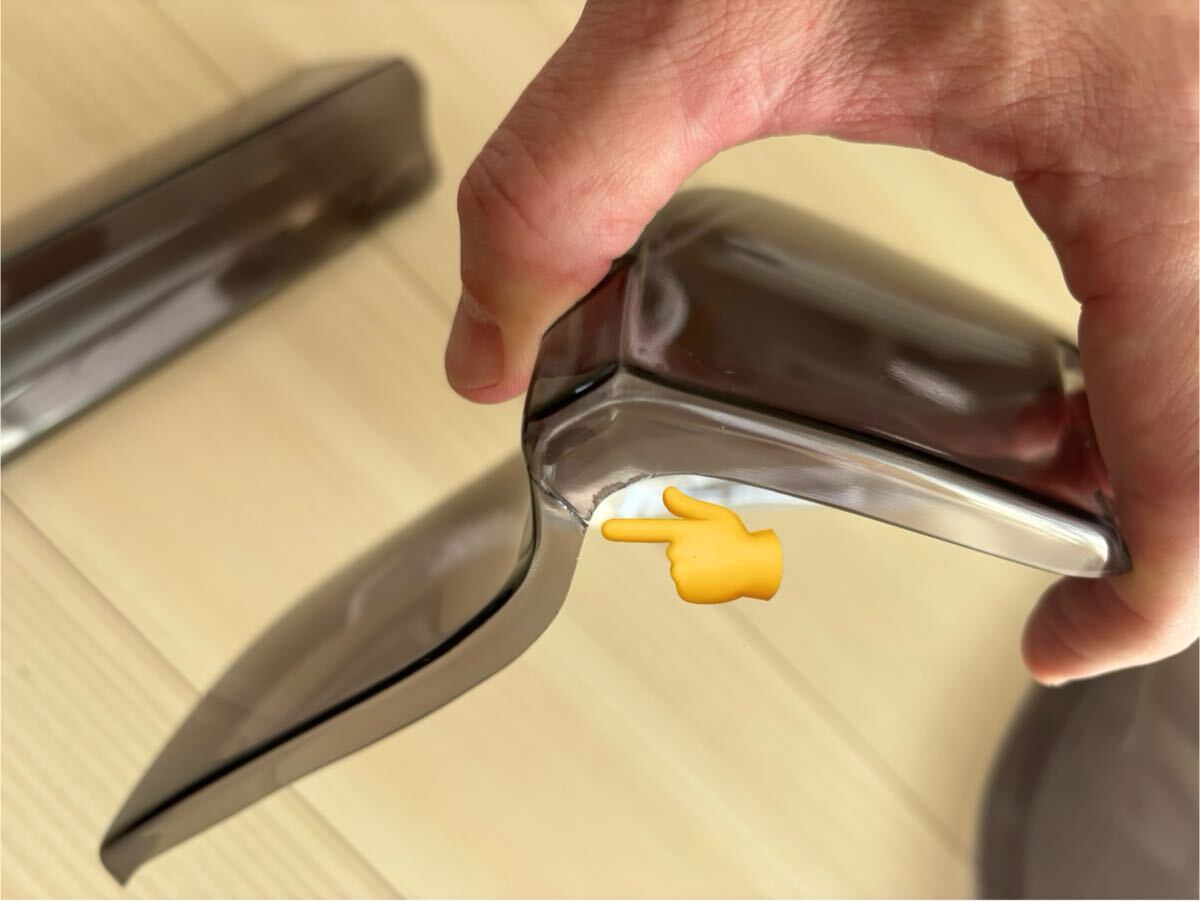 50エスティマ4型　シックスセンス　テールカバー スモーク 5P　エスティマ　ESTIMA テールランプカバー_画像2