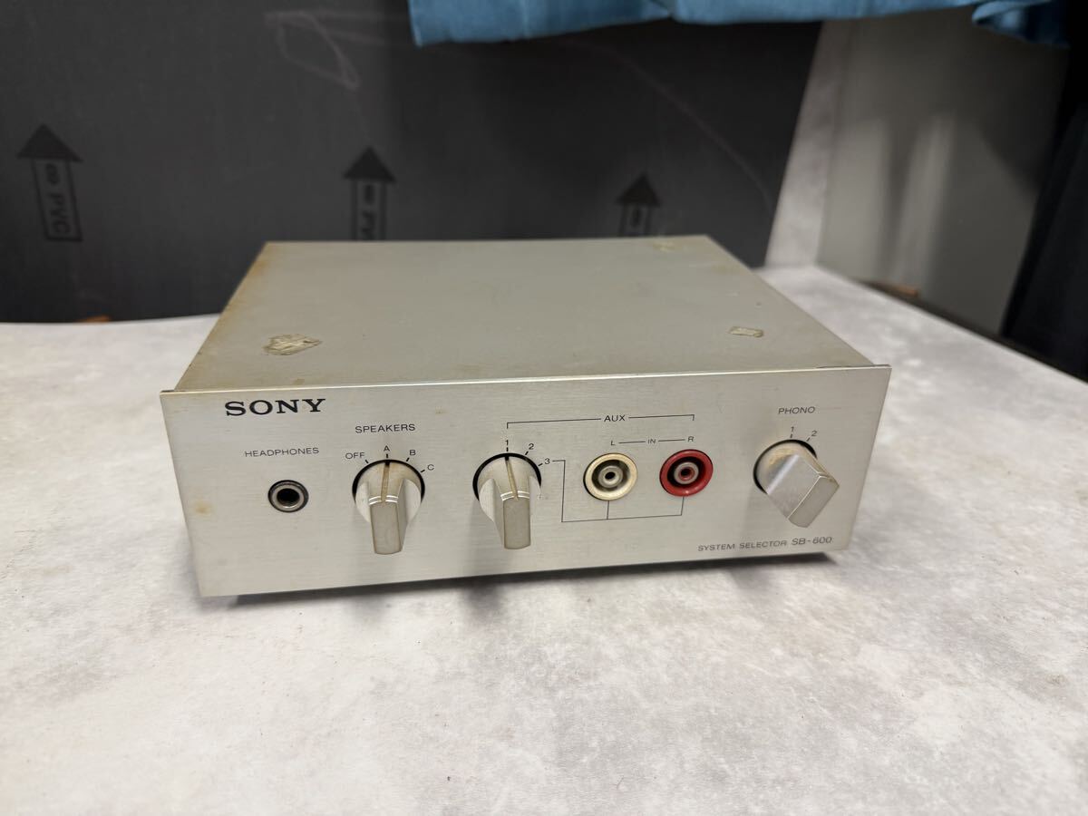 SONY ソニー SB-600 オーディオセレクター 中古 現状品 _画像1