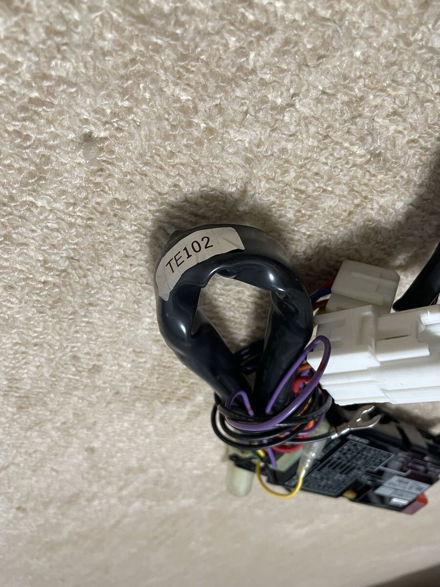 カーメイトアンサーバック エンジンスターター TE-W7300 トヨタダイハツ系ハーネスTE102イモビアダプターTE434付_画像3