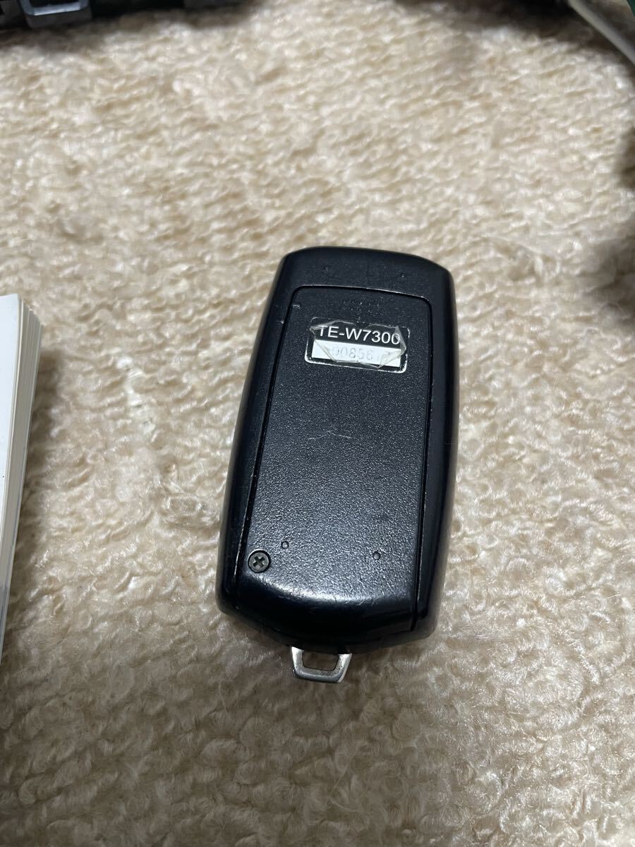 カーメイトアンサーバック エンジンスターター TE-W7300 トヨタダイハツ系ハーネスTE102イモビアダプターTE434付_画像6