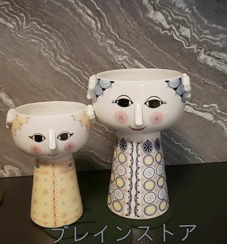 北欧スタイル装飾花瓶 花器 置物 (未使用) ビヨン ヴィンブラッド_画像5