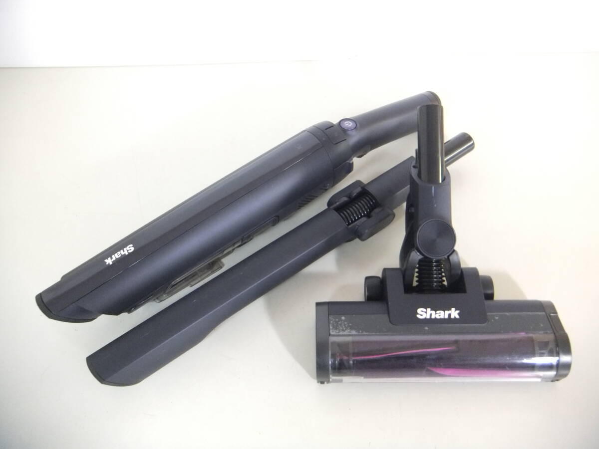 展示品★Shark シャーク★EVOPOWER SYSTEM NEOⅡ+ コードレススティッククリーナー LC551J 自動ゴミ収集ドック 軽量 強力 充電 ハンディ_画像2