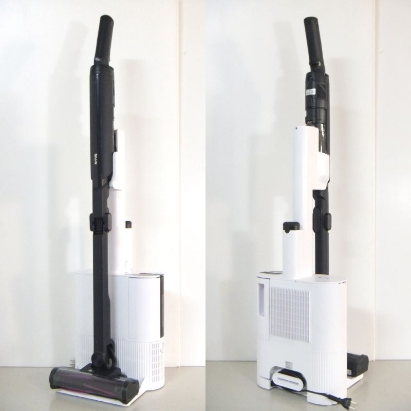 展示品★Shark シャーク★EVOPOWER SYSTEM NEOⅡ+ コードレススティッククリーナー LC551J 自動ゴミ収集ドック 軽量 強力 充電 ハンディ_画像1