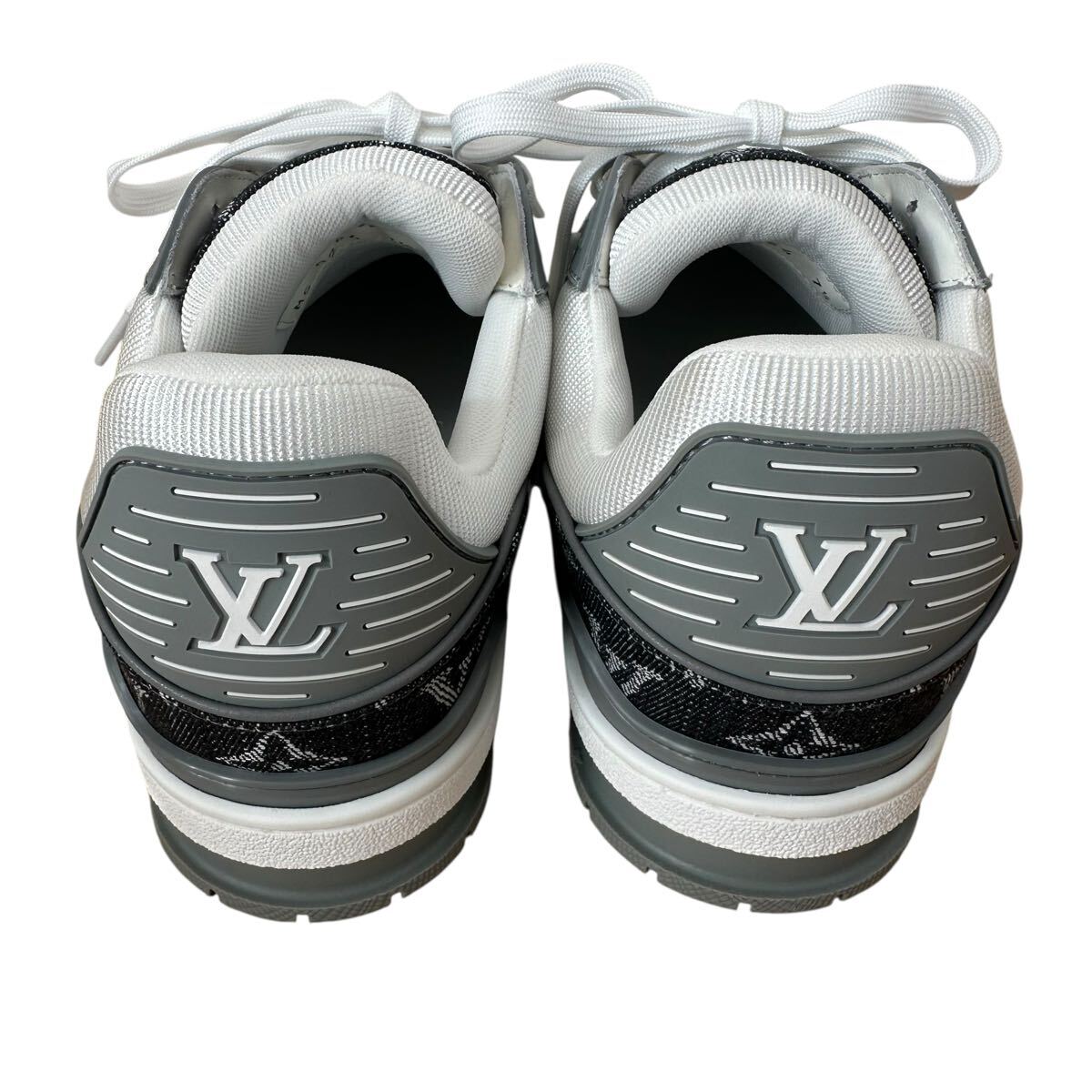 LOUIS VUITTON tray na- линия монограмма Denim серый 