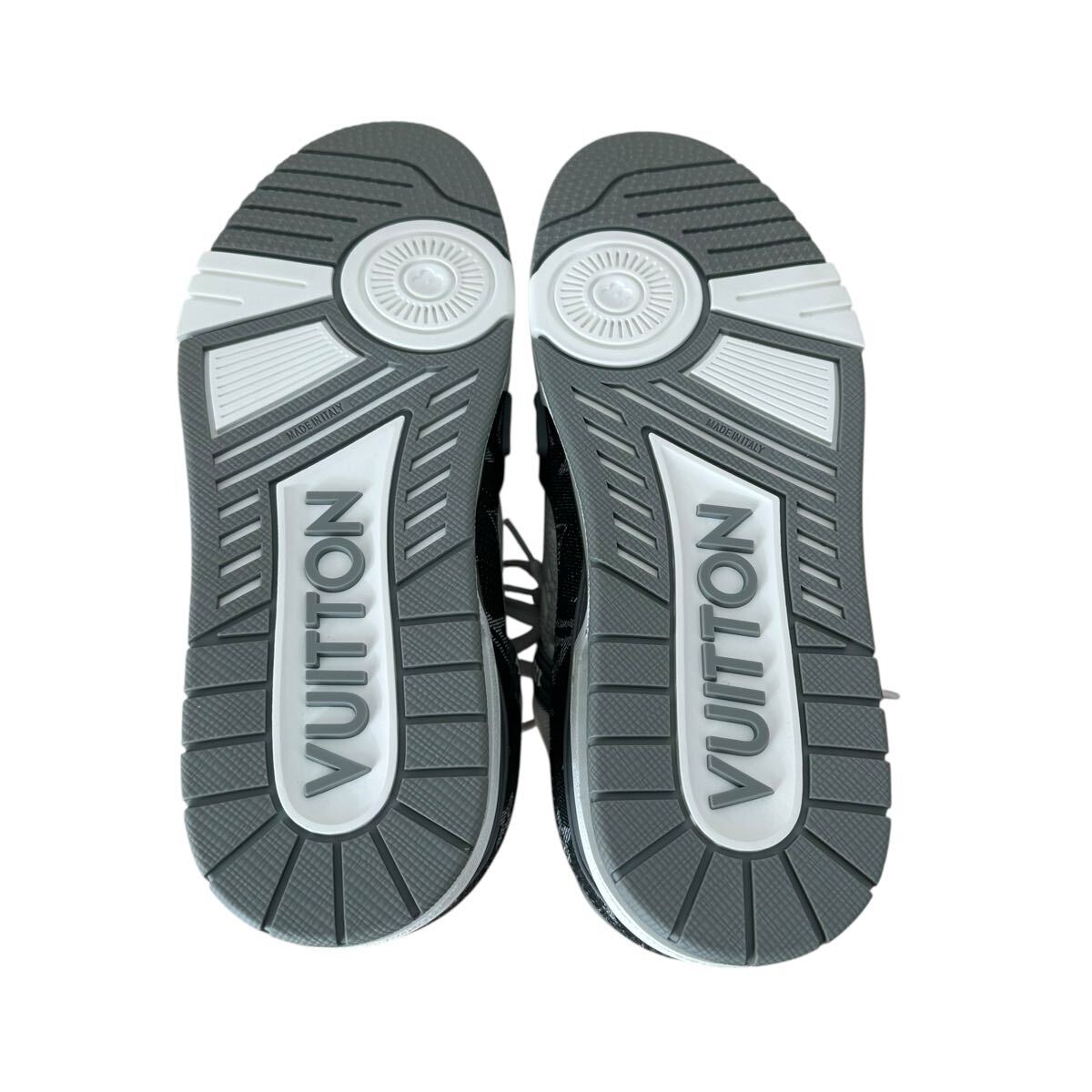 LOUIS VUITTON tray na- линия монограмма Denim серый 