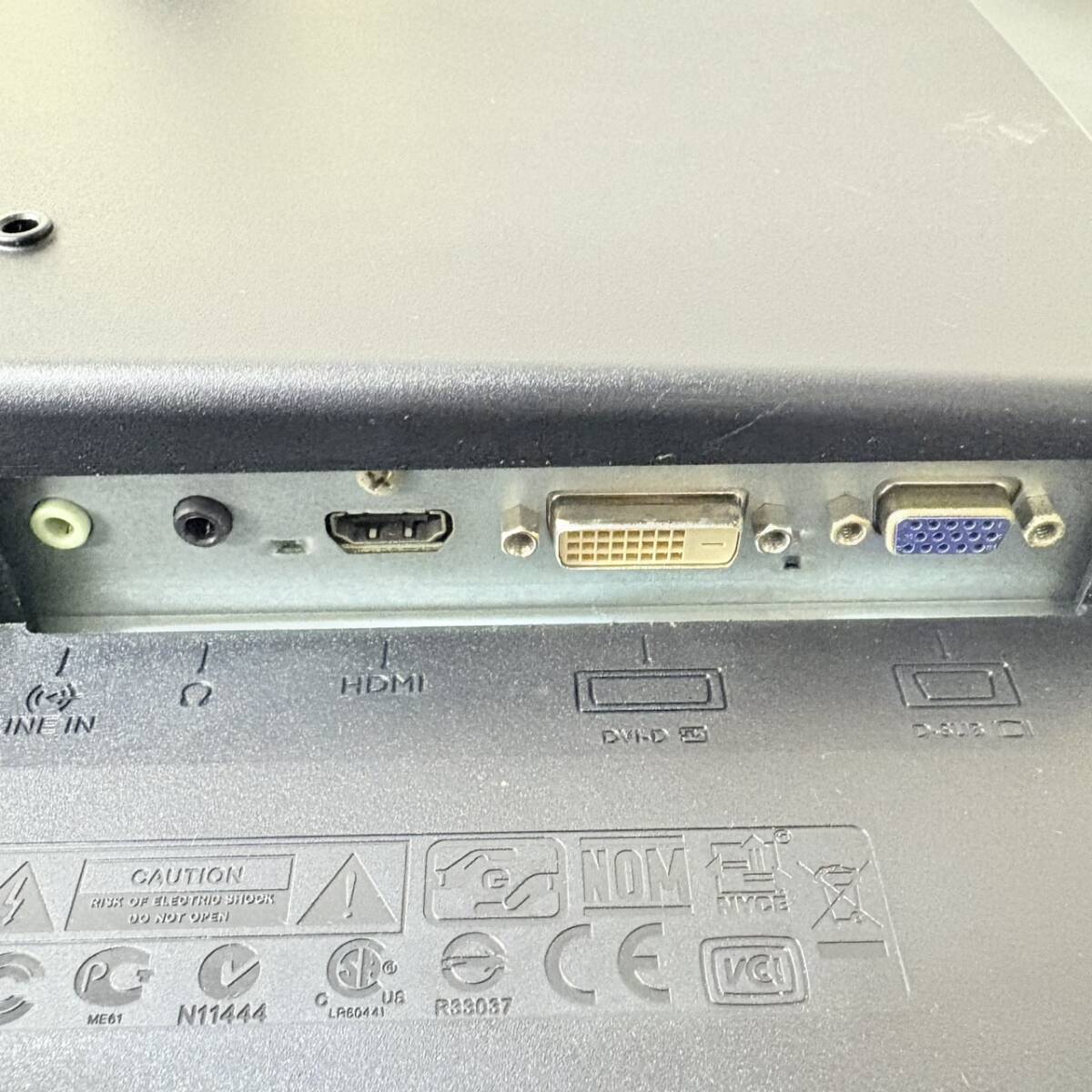 【5031B】液晶ディスプレイ BenQ 液晶モニター GL2450HM LCD 動作確認済み ブラック ark01_画像9