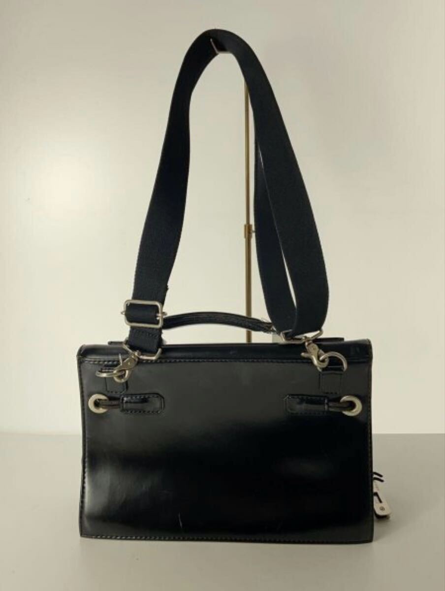 Jean Paul Gaultier / JPG архив кожаная сумка плечо & рука 2WAY / черный / 90s шедевр 