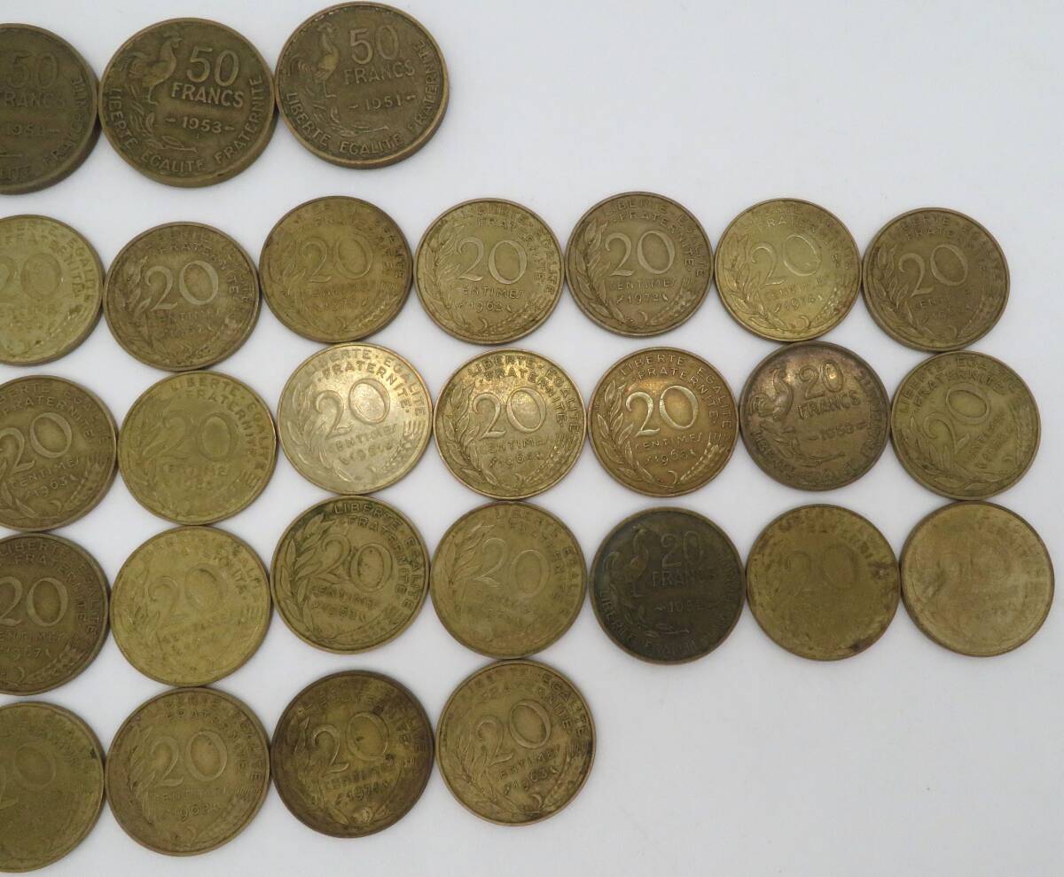 580、フランス硬貨　フランス通貨　硬貨 記念 硬貨 記念コイン メダル 記念メダル 古銭 外国硬貨 外国通貨_画像3