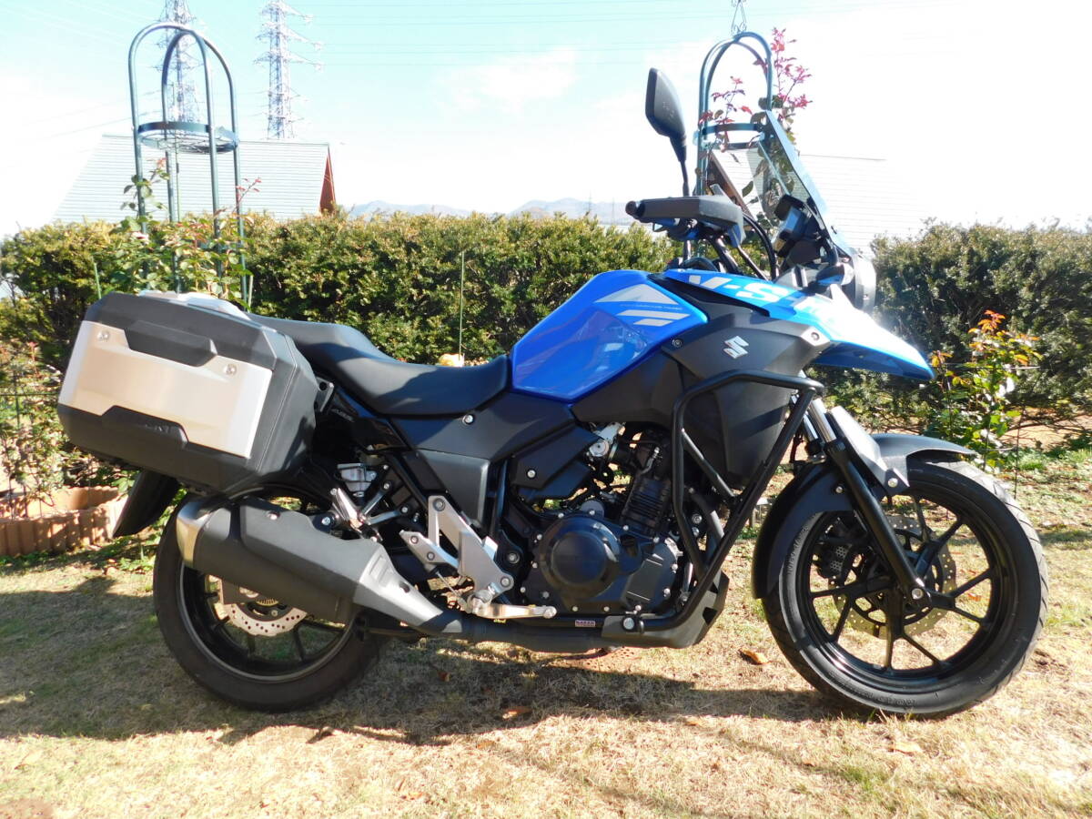 ★★長野県　綺麗　程度良好　SUZUKI　スズキ Vストローム250 V-strom　トリトンブルー　インジェクション　ABS　2BK-DS11A 11310ｋｍ★★_画像1