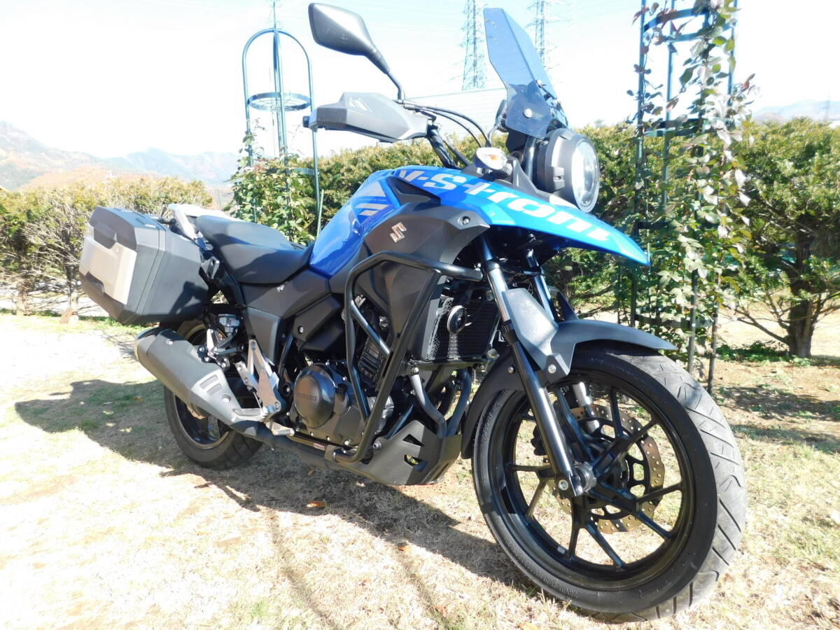 ★★長野県　綺麗　程度良好　SUZUKI　スズキ Vストローム250 V-strom　トリトンブルー　インジェクション　ABS　2BK-DS11A 11310ｋｍ★★_画像2