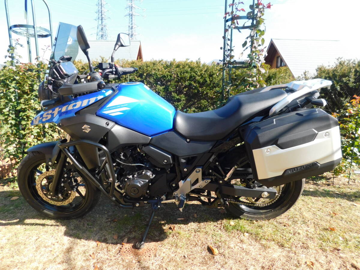 ★★長野県　綺麗　程度良好　SUZUKI　スズキ Vストローム250 V-strom　トリトンブルー　インジェクション　ABS　2BK-DS11A 11310ｋｍ★★_画像6