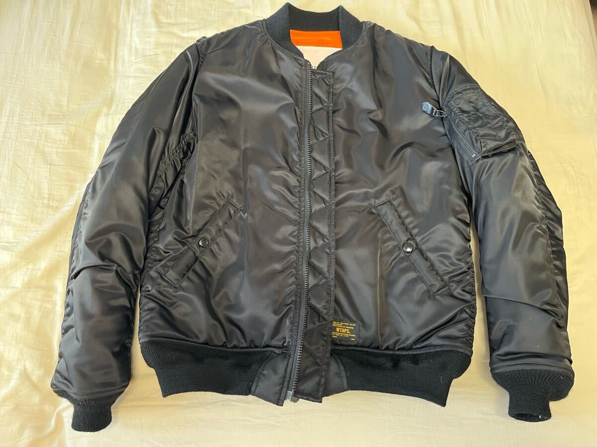 Wtaps MA-1 2014aw Lsize Black ダブルタップス_画像2