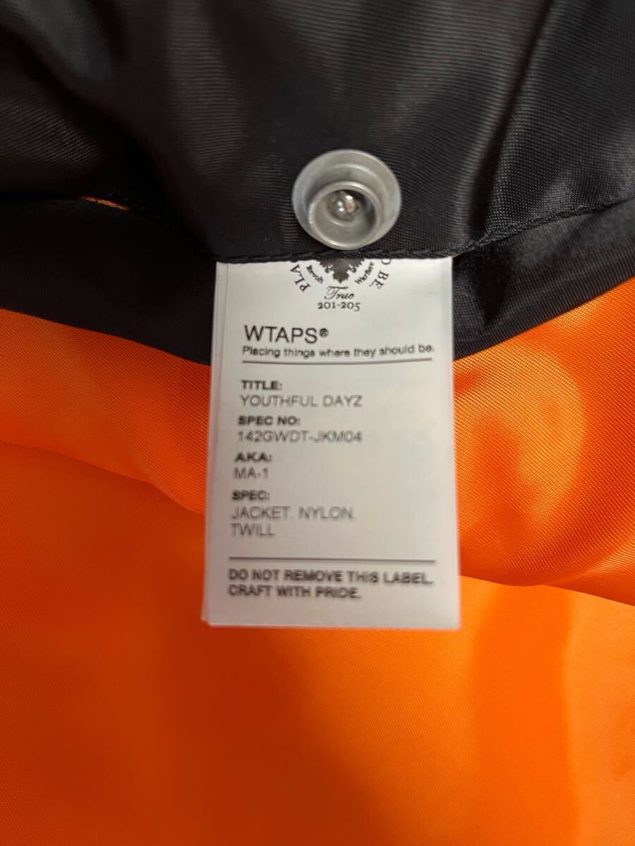 Wtaps MA-1 2014aw Lsize Black ダブルタップス_画像4