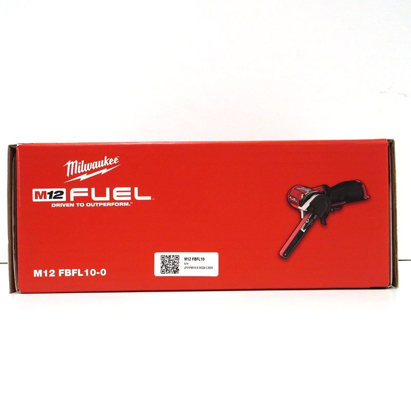 [ не использовался ]Milwaukee( Mill War ключ ) M12 FUEL 10MM ленточно-шлифовальный станок M12 FBFL10-0 JPl батарея * зарядное устройство продается отдельно [/D20179900055606D/]