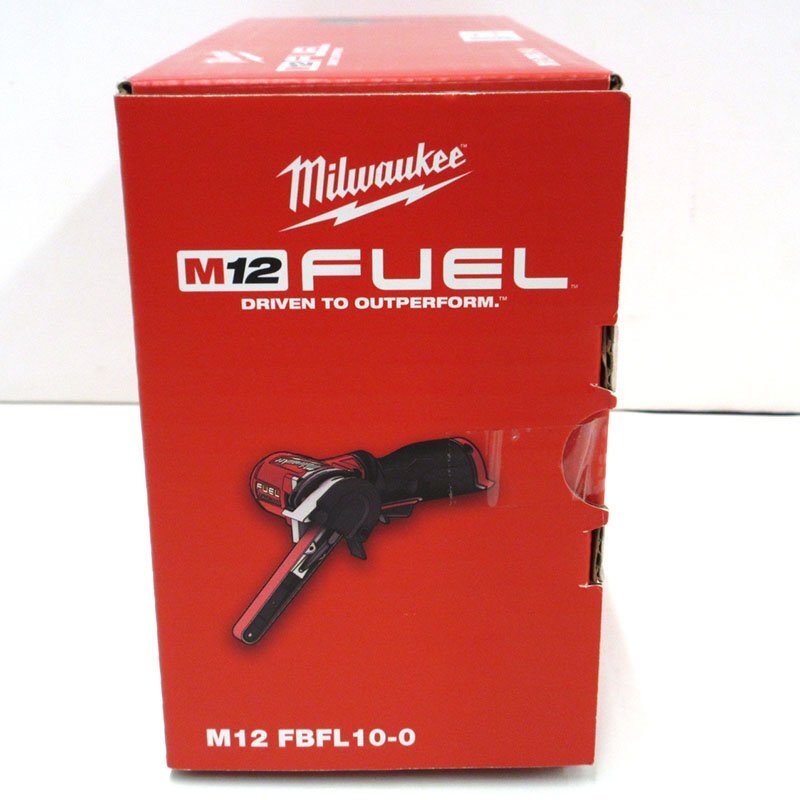 [ не использовался ]Milwaukee( Mill War ключ ) M12 FUEL 10MM ленточно-шлифовальный станок M12 FBFL10-0 JPl батарея * зарядное устройство продается отдельно [/D20179900055606D/]