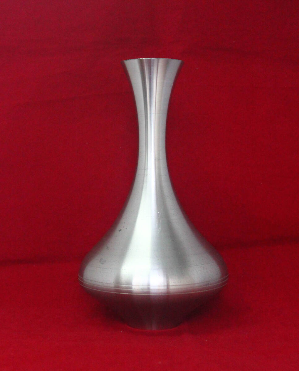 PEWTER CRYSTAL(M) SDN.BHD 一輪挿し　花瓶　錫製品_画像1
