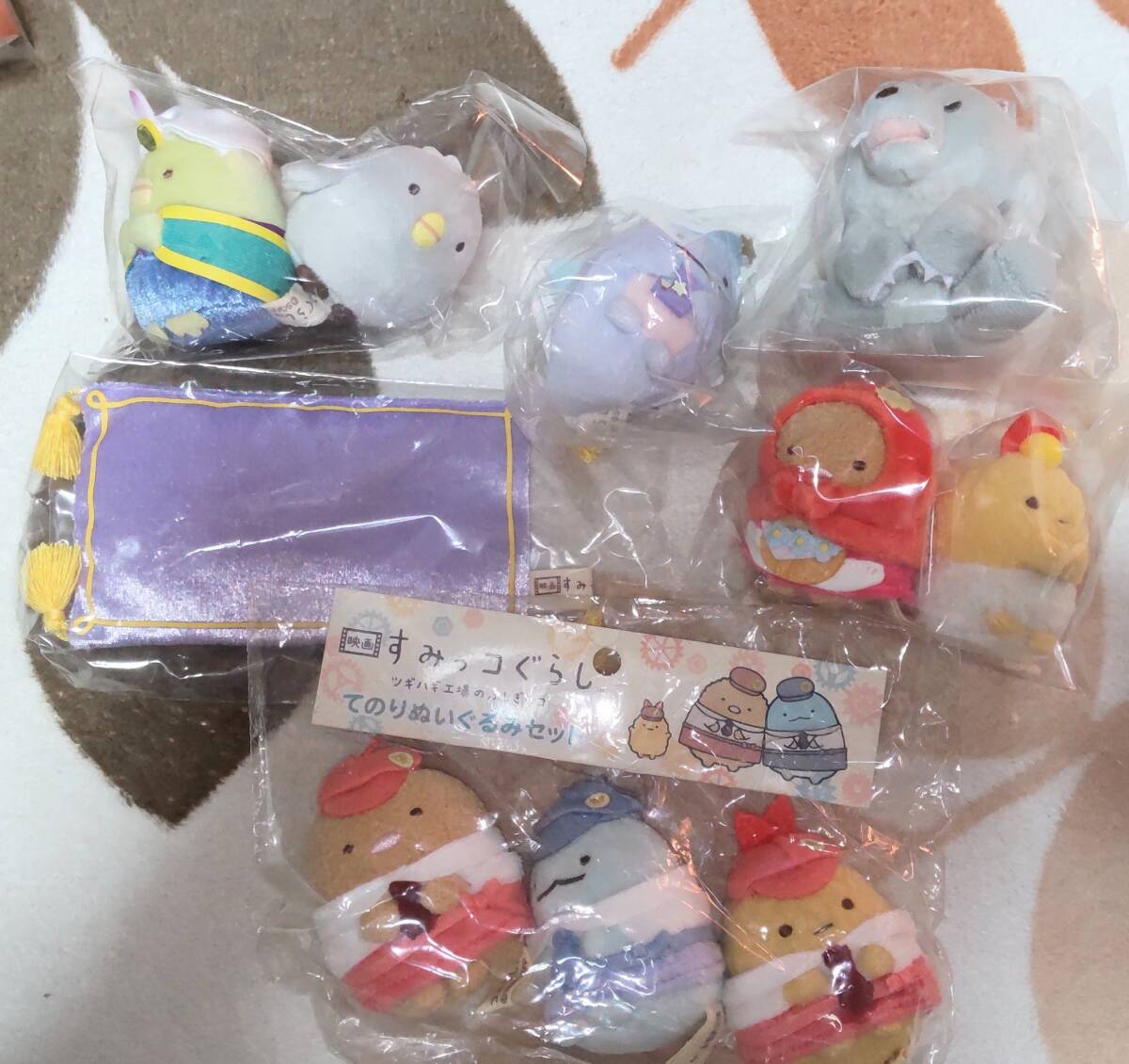 入手困難！過去の映画すみっコぐらしの手乗りぬいぐるみセット！_画像1