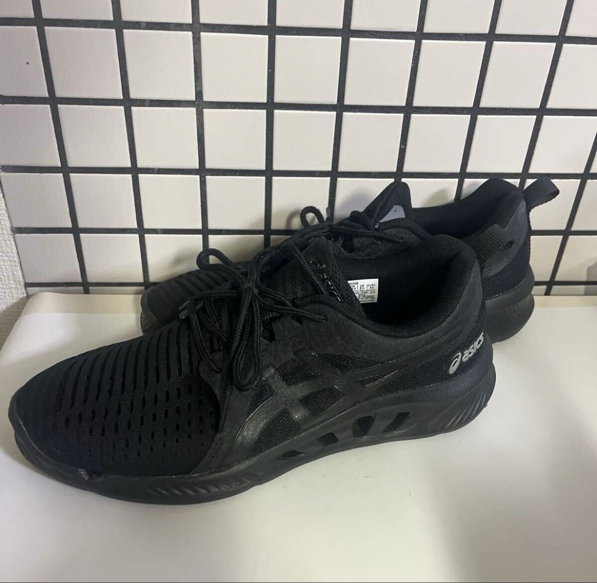 ASICS Asics GEL-BREEZE бег обувь черный чёрный 26.5cm