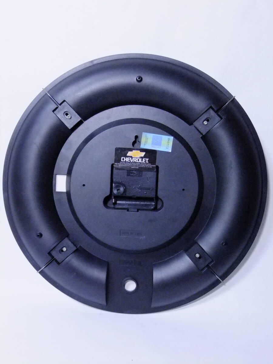 ガレージクロック　ガレージ　シボレー　chevrolet　CHEVY　ビンテージ 掛時計 アメ車 ホットロッド ローライダー　_画像2