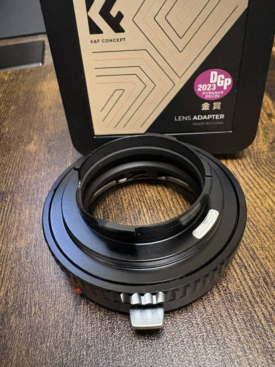 K&F Concept KF-NGM (ニコンFマウントレンズ[Gタイプ対応] → ライカMマウント変換） 絞りリング付き_画像4