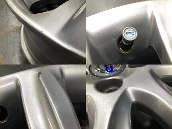 (W7H107M)17x7J VOLVO純正 V40 オフセット50 5穴 PCD108 ハブ63 ボルボ V70 V60 V40 C30 S60 S40 XC60 17インチ_画像2
