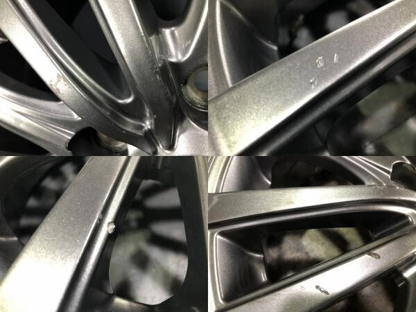 (WW7J013M)SIBILLA 15x6J 5穴 114.3 + BRIDGESTONE VRX3 195/65R15 2022年 スタッドレス 冬タイヤ 送料無料 セレナ ノア ルミオン オーリス_画像4