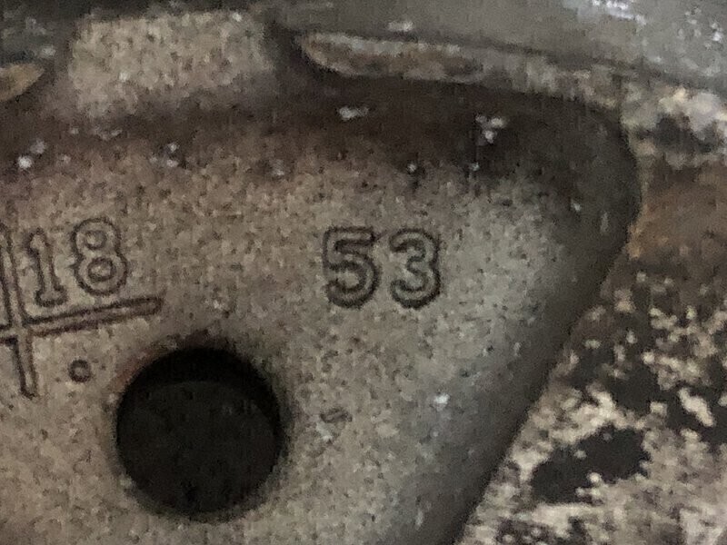 (W7C003TA)17x7J SCHNEIDER +53 5穴 PCD100 ハブ67 17インチ アルミホイール インプレッサ レガシィ ウィッシュ プリウス エクシーガ_画像10