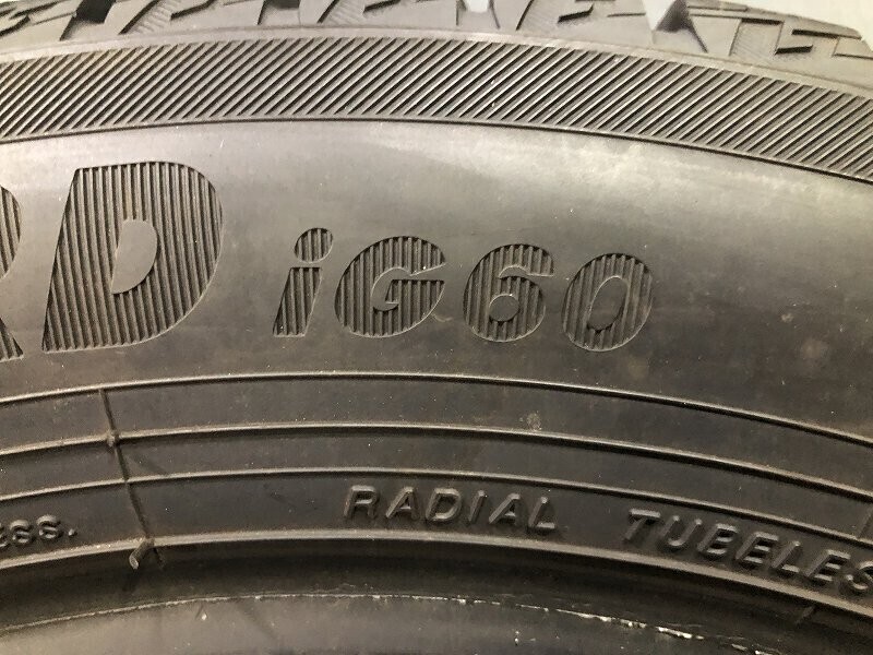 (PW7J027TA) 155/65R14 75Q YOKOHAMA IG60 2022年 2本 スタッドレスタイヤ 送料無料 軽自動車 14インチ ヨコハマ_画像2