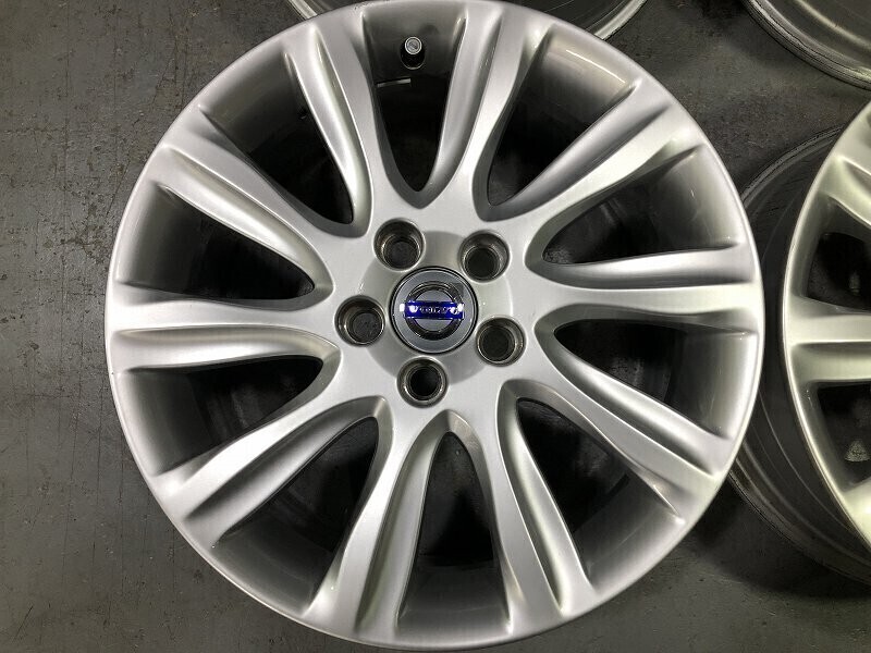 (W7H107M)17x7J VOLVO純正 V40 オフセット50 5穴 PCD108 ハブ63 ボルボ V70 V60 V40 C30 S60 S40 XC60 17インチ_画像6