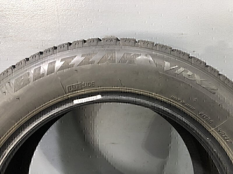 (PW6L318)185/60R15 BRIDGESTONE VRX2 2本 スタッドレスタイヤ 送料無料 アクア フィット ヤリス シエンタ フィールダー 15インチ_画像2