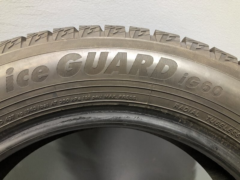 バリ山(PW7K099M) 165/65R14 79Q YOKOHAMA IG60 2021年 4本 スタッドレスタイヤ 送料無料 タンク トール ルーミー ソリオ パッソ ヨコハマ_画像2