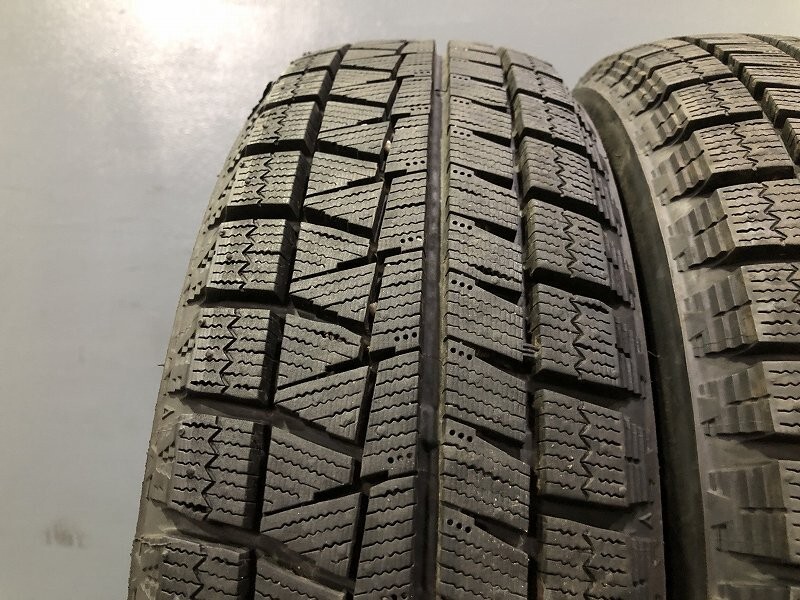 バリ山 8-9分山(PW7K097M) 155/65R14 BRIDGESTONE ICEPARTNER2 2021年 4本 スタッドレスタイヤ 送料無料 軽自動車 14インチ ブリヂストン_画像4