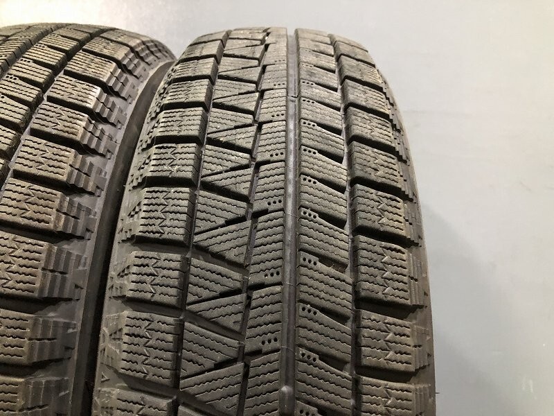 バリ山 8-9分山(PW7K097M) 155/65R14 BRIDGESTONE ICEPARTNER2 2021年 4本 スタッドレスタイヤ 送料無料 軽自動車 14インチ ブリヂストン_画像7