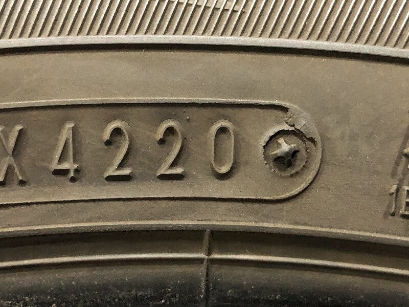 (PW7K091M) 155/65R14 75Q DUNLOP WM02 2020年 4本 スタッドレスタイヤ 送料無料 軽自動車 14インチ ダンロップ_画像4