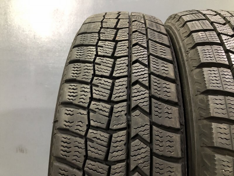 (PW7K091M) 155/65R14 75Q DUNLOP WM02 2020年 4本 スタッドレスタイヤ 送料無料 軽自動車 14インチ ダンロップ_画像5