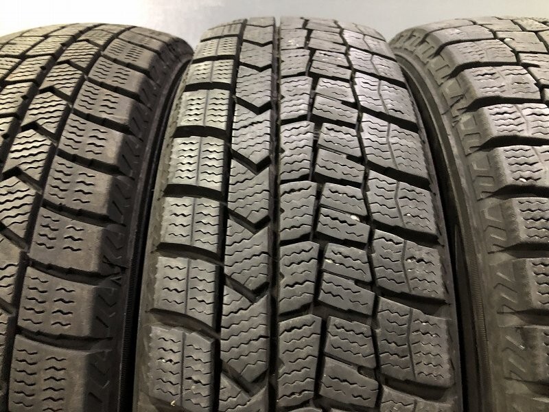 (PW7K091M) 155/65R14 75Q DUNLOP WM02 2020年 4本 スタッドレスタイヤ 送料無料 軽自動車 14インチ ダンロップ_画像6