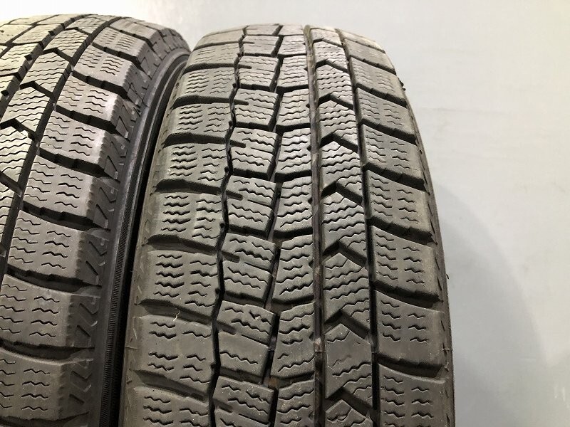 (PW7K091M) 155/65R14 75Q DUNLOP WM02 2020年 4本 スタッドレスタイヤ 送料無料 軽自動車 14インチ ダンロップ_画像8